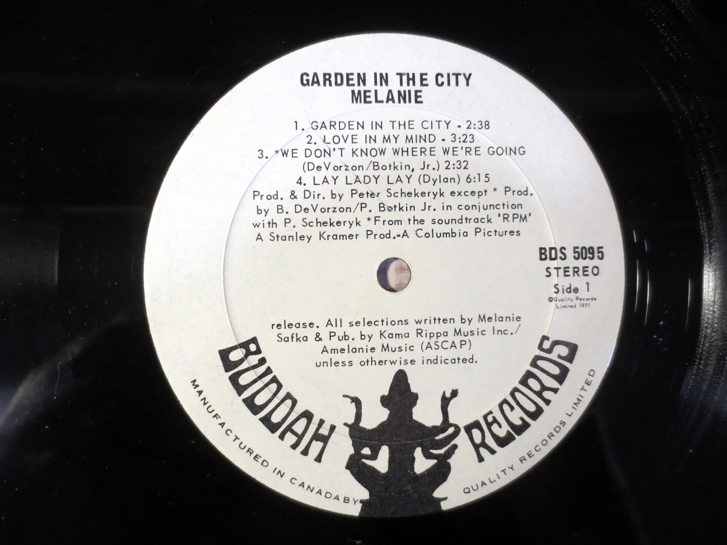 MELANIE, GARDEN in the CITY, Melanie Records, Melanie Album, Melanie Songs, Melanie Hits, Pop Record, Pop Lps, Vintage Record, 1971 Records