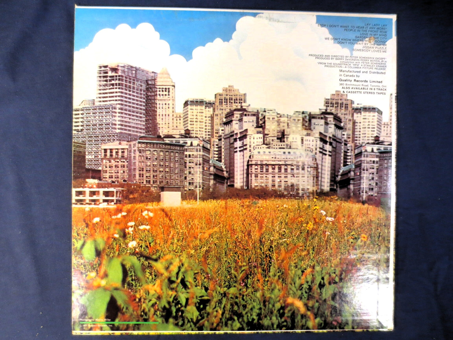 MELANIE, GARDEN in the CITY, Melanie Records, Melanie Album, Melanie Songs, Melanie Hits, Pop Record, Pop Lps, Vintage Record, 1971 Records