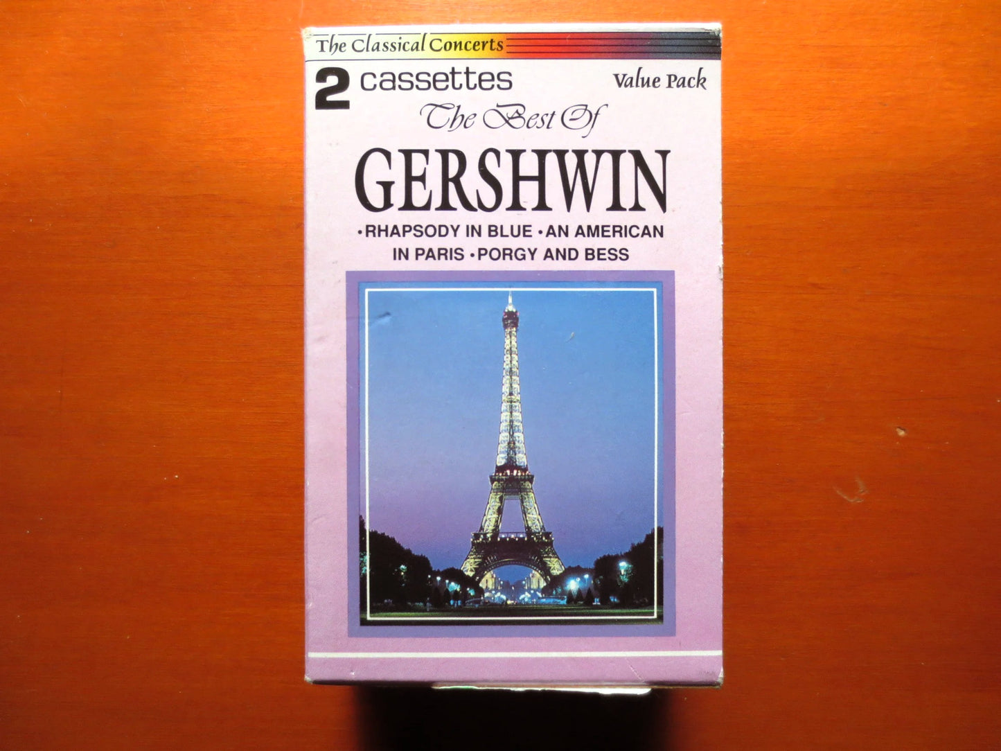 GEORGE GERSHWIN Tape, DOUBLE Cassette Tape, George Gershwin Lp, George Gershwin Album, Tape Cassette, Cassette Music
