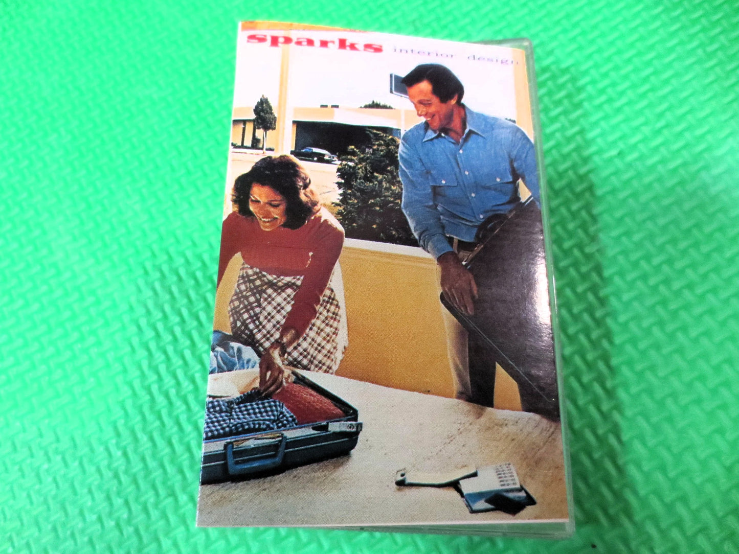 SPARKS, SPARKS Tape, INTERIOR DESIGN Tape, Sparks Album, Sparks Music, Sparks Song, Tape Cassette, Rock Cassette, 1988 Cassette