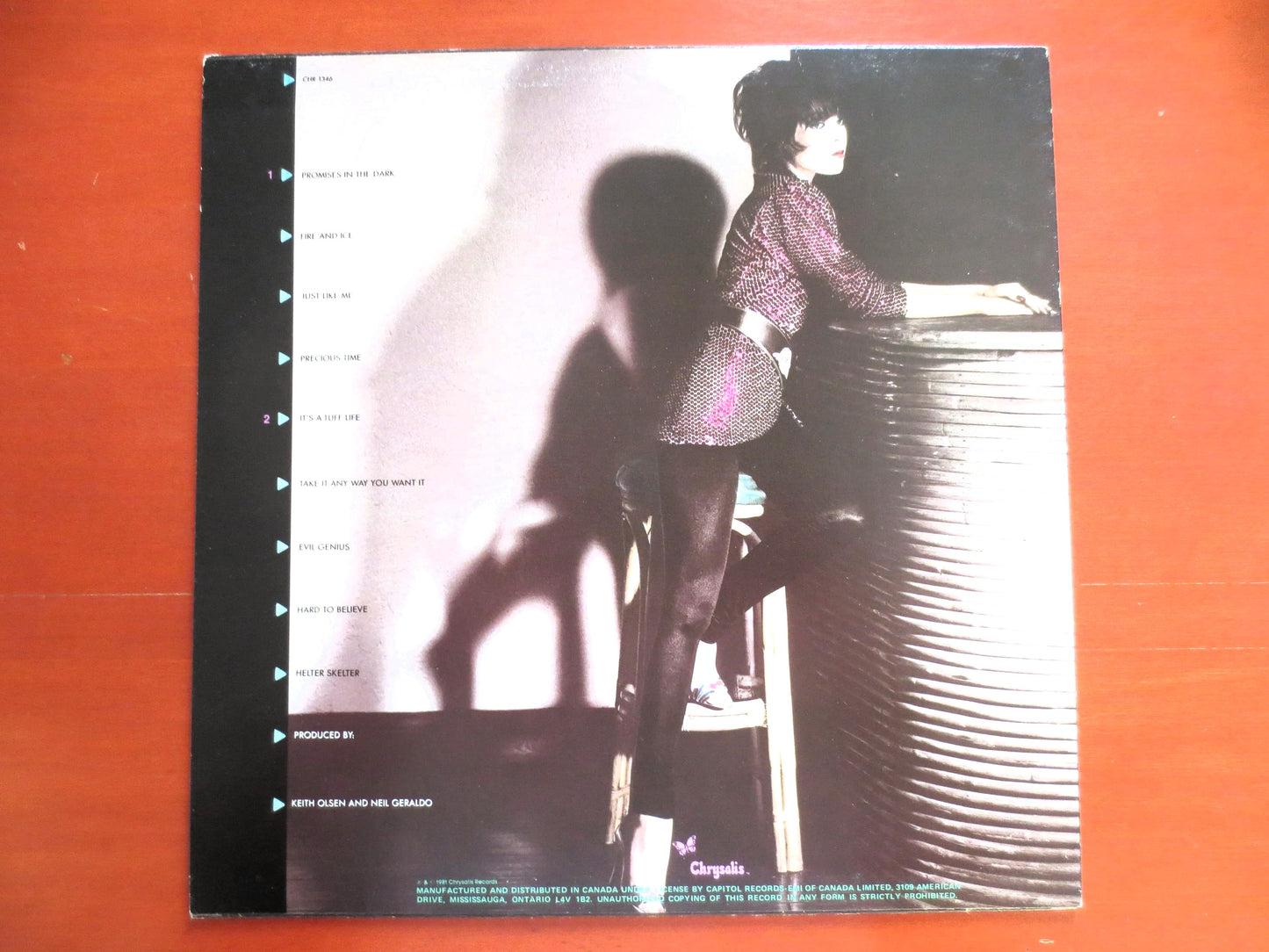 PAT BENATAR, PRECIOUS Time, Rock Lp, Pat Benatar Record, Pat Benatar Album, Pat Benatar Lp, Lps, Vinyl Album, 1981 Records