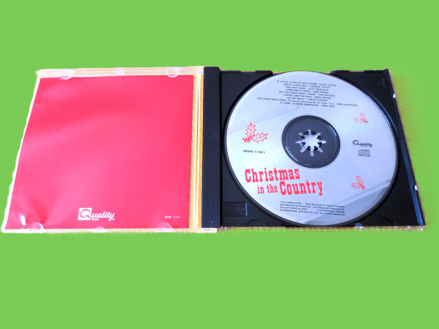 Christmas in the Country, CD - 1992 Compact Disc, Christmas Music