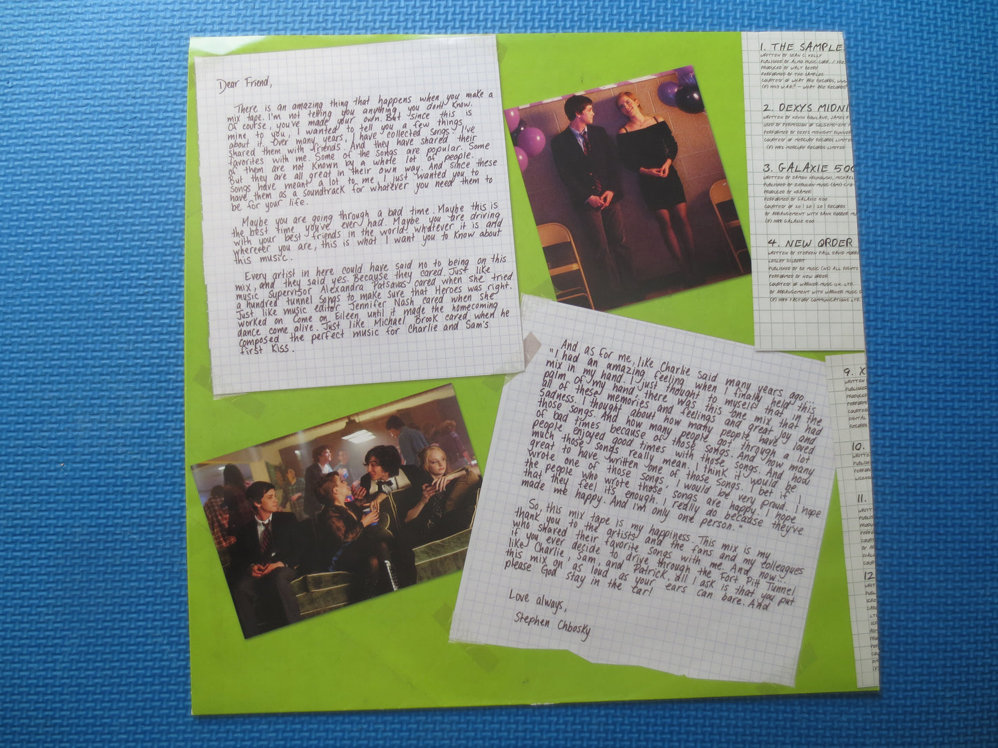 The PERKS Of Being A WALLFLOWER, SOUNDTRACK Record, Soundtrack Album, Rock Record, Soundtrack Lp, Vintage Vinyl, Vintage Record, 1976 Record