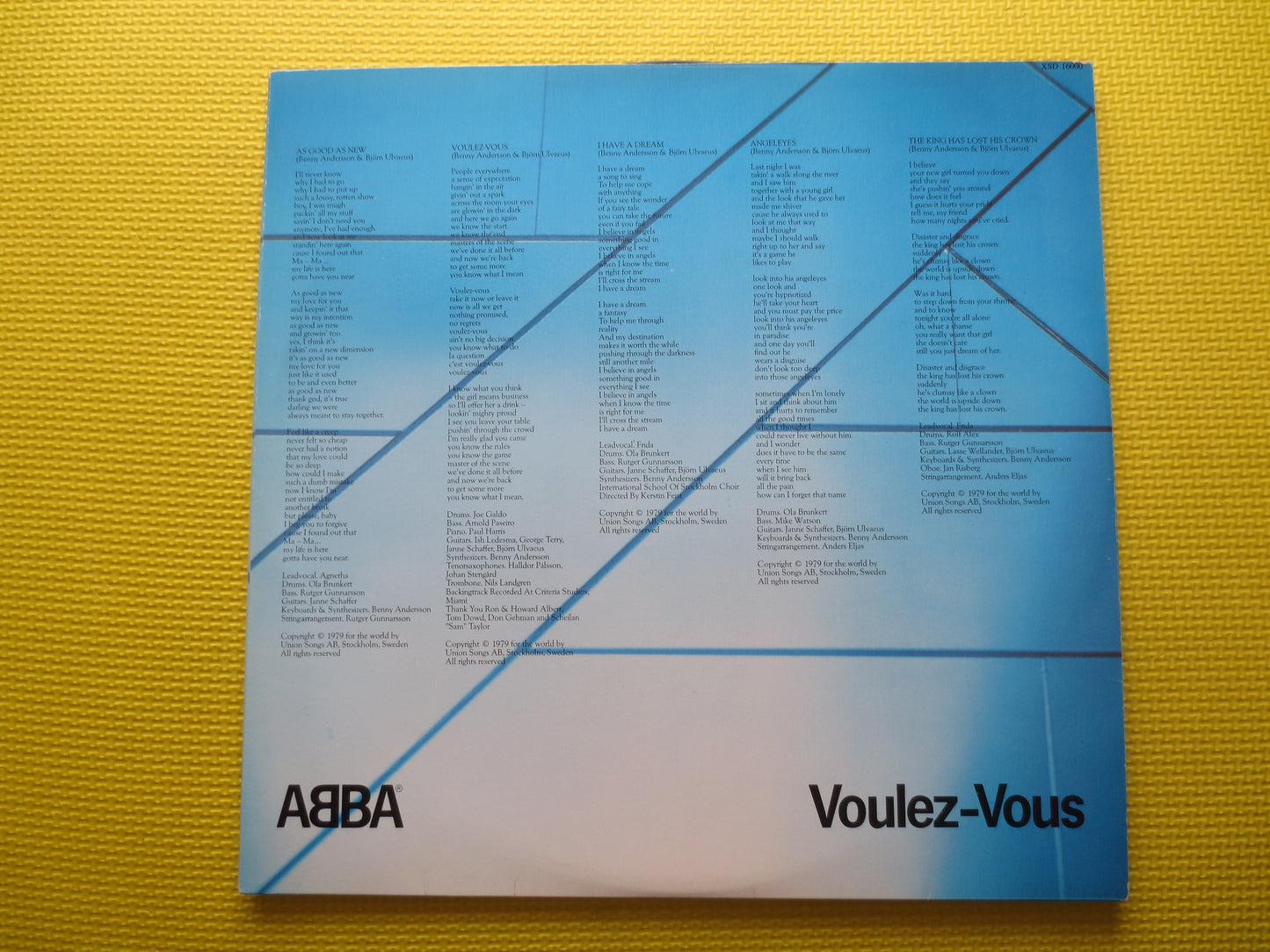 ABBA Album, Abba VOULEZ-VOUS, Abba Vinyl, Vintage Vinyl, Abba Record, Abba Lp, Vinyl Lp, Vintage Abba, Vinyl, 1979 Records