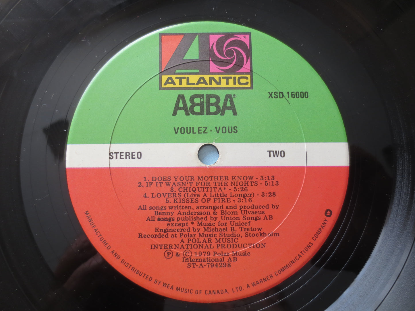 ABBA Album, Abba VOULEZ-VOUS, Abba Vinyl, Vintage Vinyl, Abba Record, Abba Lp, Vinyl Lp, Vintage Abba, Vinyl, 1979 Records