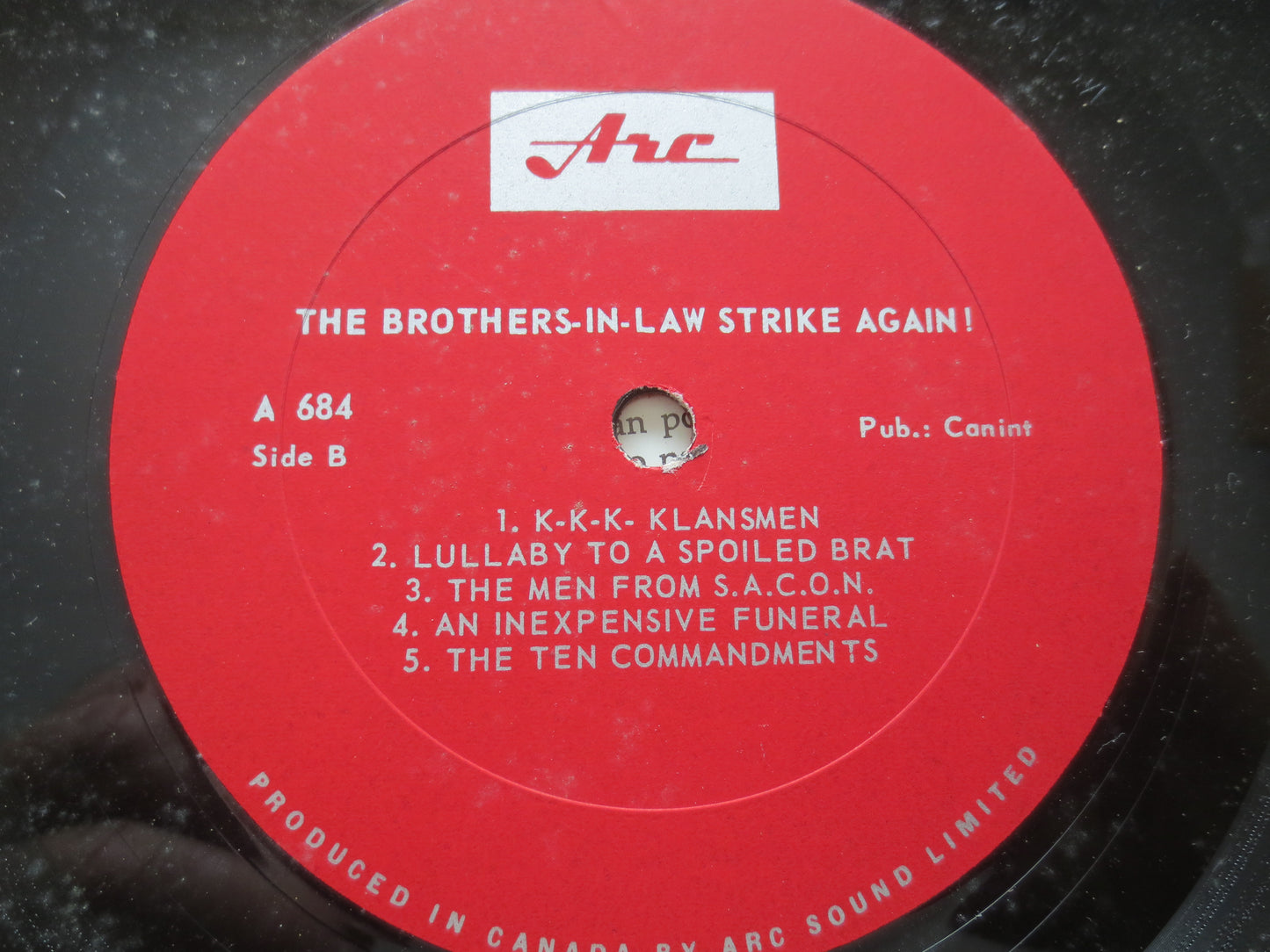 BROTHERS-in-LAW, COMEDY Album, Brothers-in-Law Lp, Folk Comedy Album, Comedy Record, Canadian Comedy Lp, Vintage Record, Comedy, 1966 Record