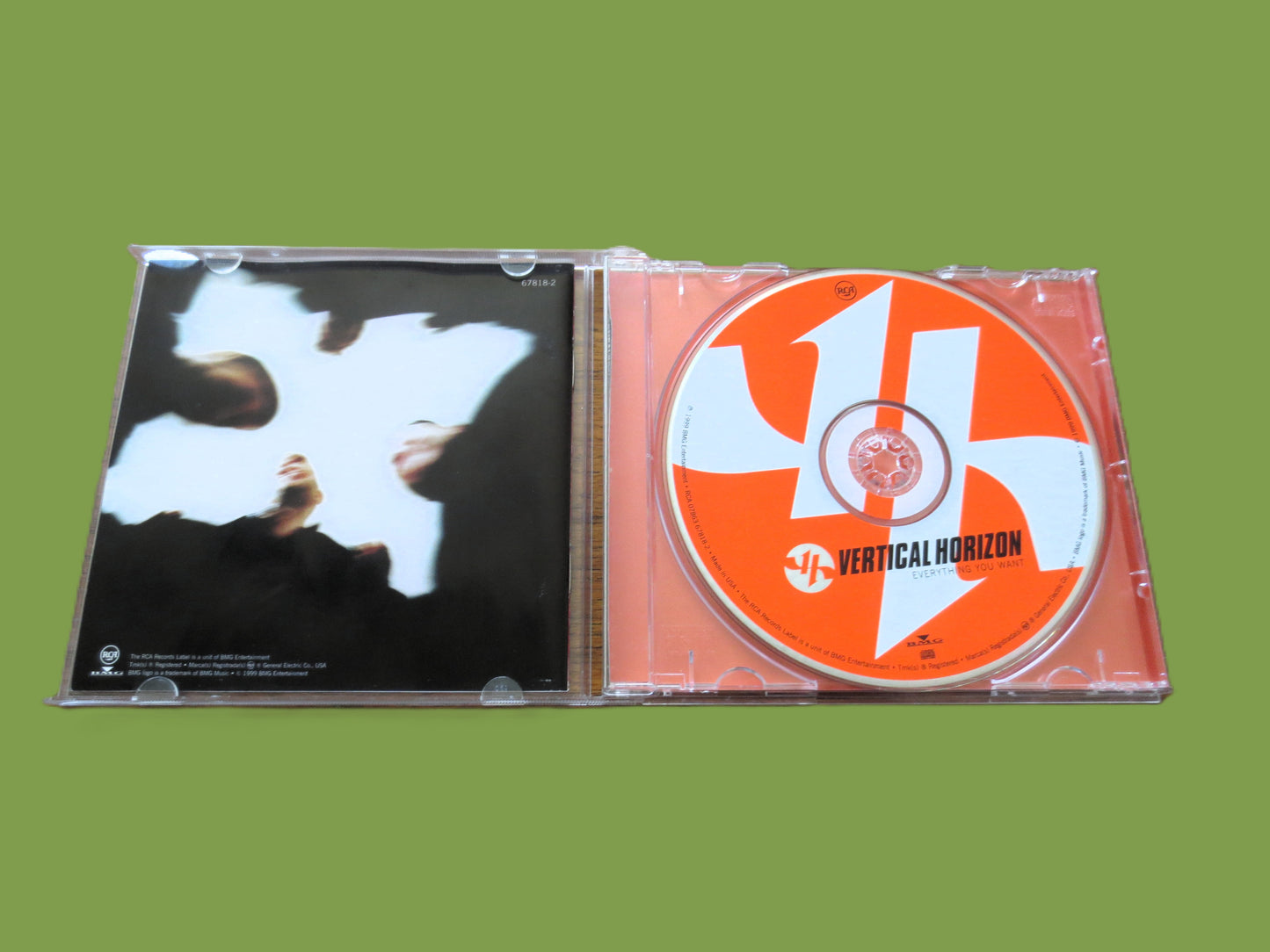 VERTICAL HORIZON, Everything You Want, 1999 Compact Disc, Vintage Cd