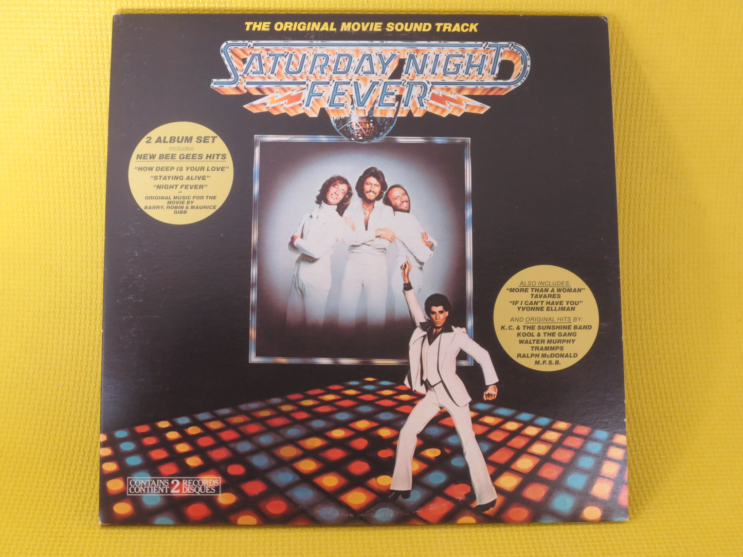 SATURDAY NIGHT FEVER, The Bee Gees Records, Disco Records, Vintage Vinyl, Record Vinyl, The Bee Gees Albums, Vintage Records, 1977 Records