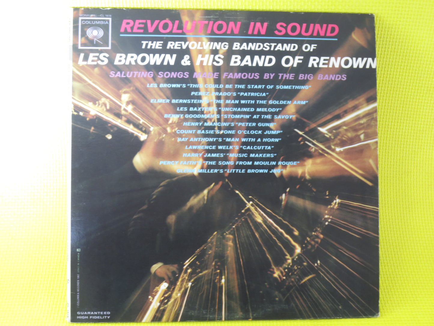 LES BROWN, BIG Band Record, Jazz Records, Les Brown Records, Les Brown Lps, Vinyl Records, Les Brown Albums, Vintage Records, 1962 Records