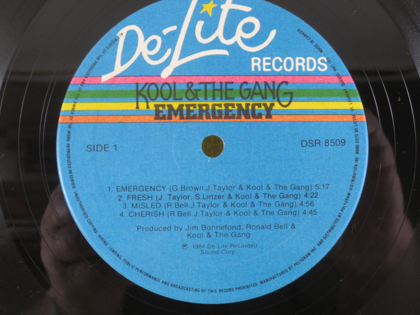 KOOL and the GANG, EMERGENCY, Disco Album, Funk Albums, Disco Record, Disco Lp, Soul Record, Funk Record, Lps, Vintage Records, 1984 Records