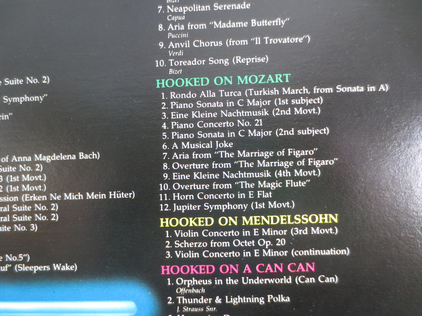 HOOKED ON CLASSICS, Pop Album, Classical Pop, Vintage Vinyl, Vintage Album, Classical Album, Classical Vinyl, 1981 Records