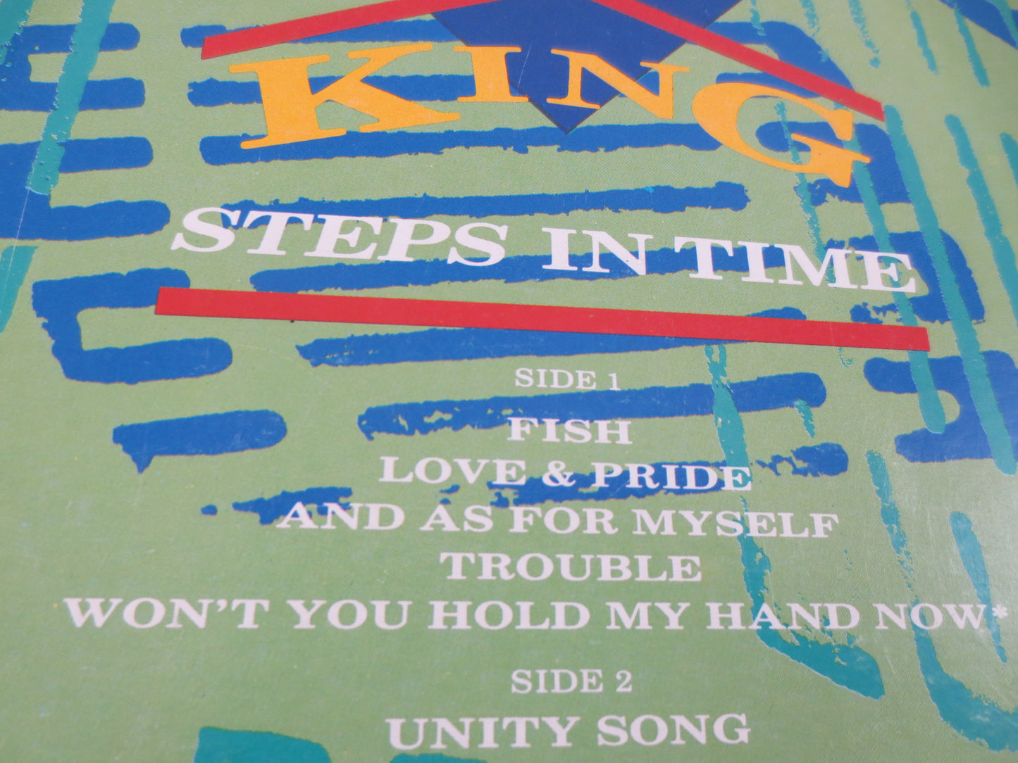KING, STEPS in TIME, King Records, King Album, King Vinyl, King Lp, King Songs, King Music, King Hits, Vinyl Lp, Vintage Record, 1973 Record