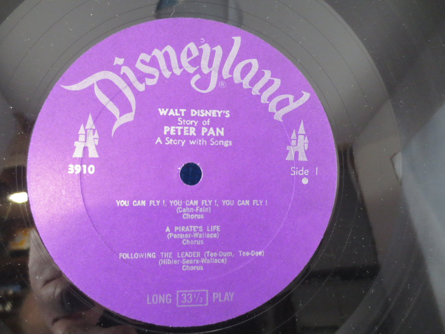 PETER PAN, DISNEY, Disneyland Records, Disney Records, Childrens Records, Disney Album, Disneyland, Vinyl Lp, Vintage Records, 1969 Records