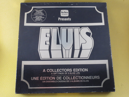 ELVIS PRESLEY, 5 ELVIS Lps, Elvis Presley Lps, Elvis Record, Elvis Vinyl, Elvis Presley Record, Elvis Album, lp, Vintage Record, 1976 Record