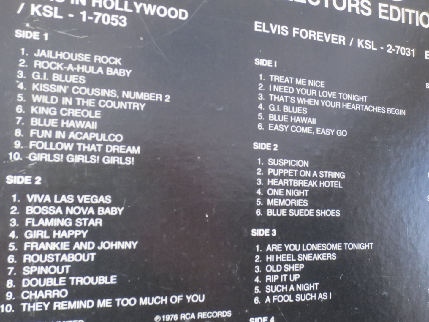 ELVIS PRESLEY, 5 ELVIS Lps, Elvis Presley Lps, Elvis Record, Elvis Vinyl, Elvis Presley Record, Elvis Album, lp, Vintage Record, 1976 Record