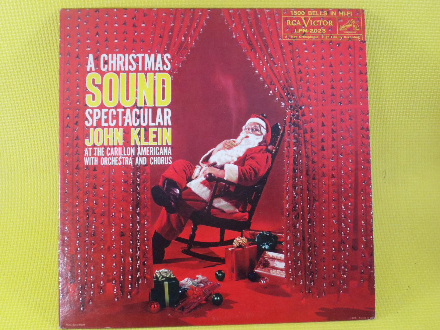 JOHN KLEIN, CHRISTMAS Sound, Spectacular Record, Christmas Record, Christmas Album, Christmas Lp, Christmas Vinyl, Vintage Lp, 1959 Record