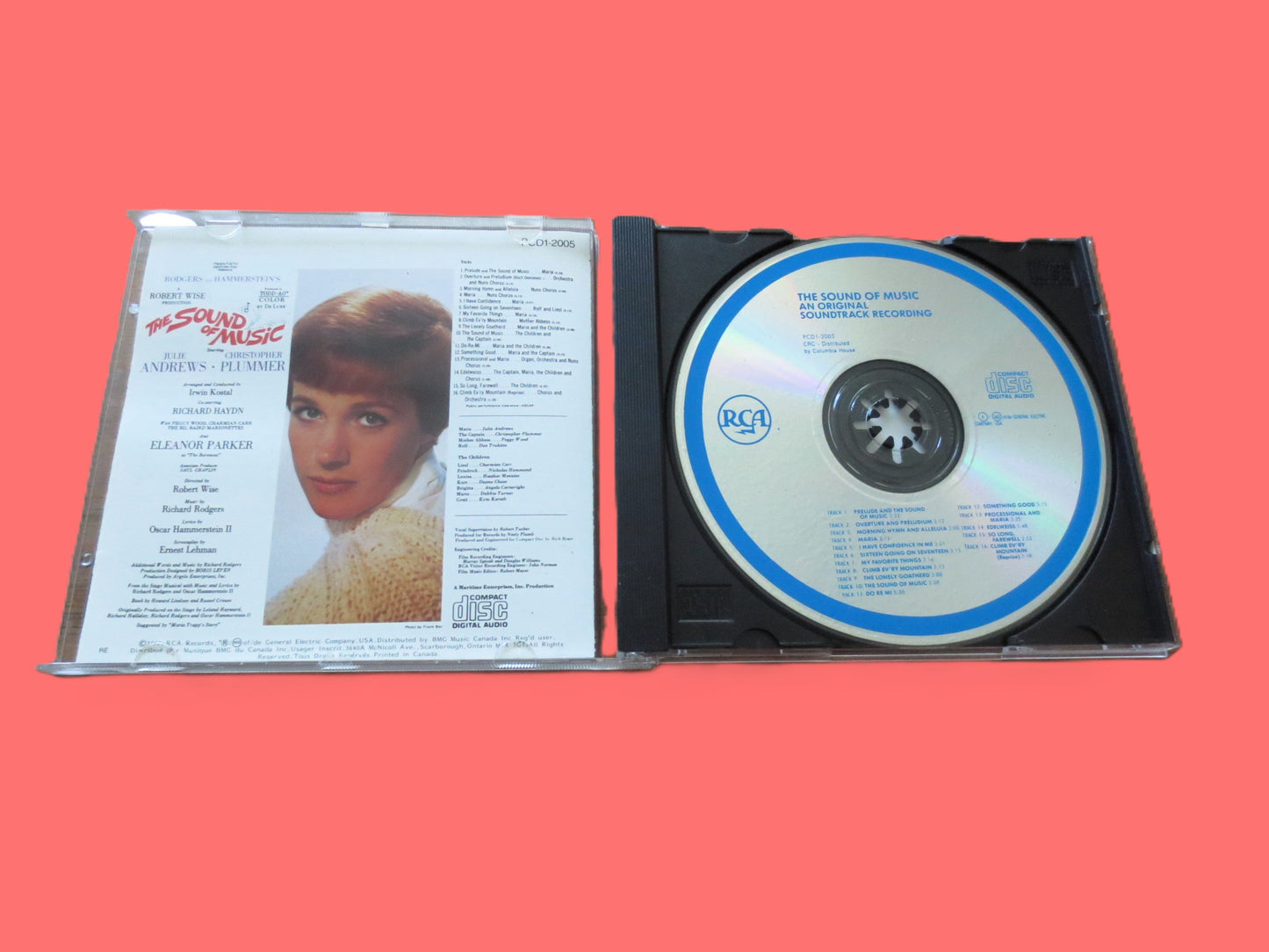 The SOUND of MUSIC, Movie Soundtrack, Compact Disc, Vintage Cd
