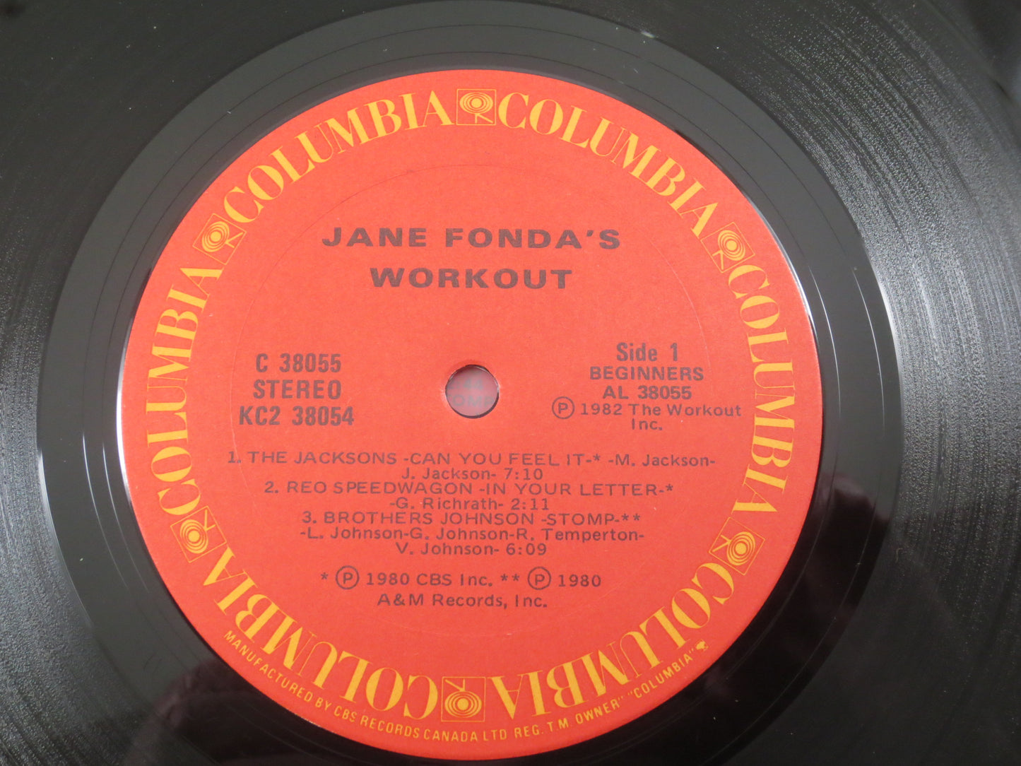 JANE FONDA, WORKOUT Records, Jane Fonda Workout, Jane Fonda Record, Jane Fonda Albums, Jane Fonda lps, Records, Vintage Records, 1982 Record