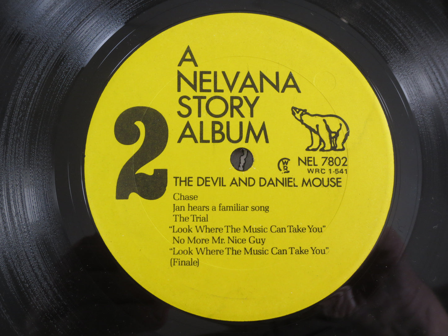 The DEVIL and DANIEL MOUSE, Childrens Records, Kids Records, Kids Albums, lps, Children's Album, John Sebastian, Vintage Record, 1978 Record
