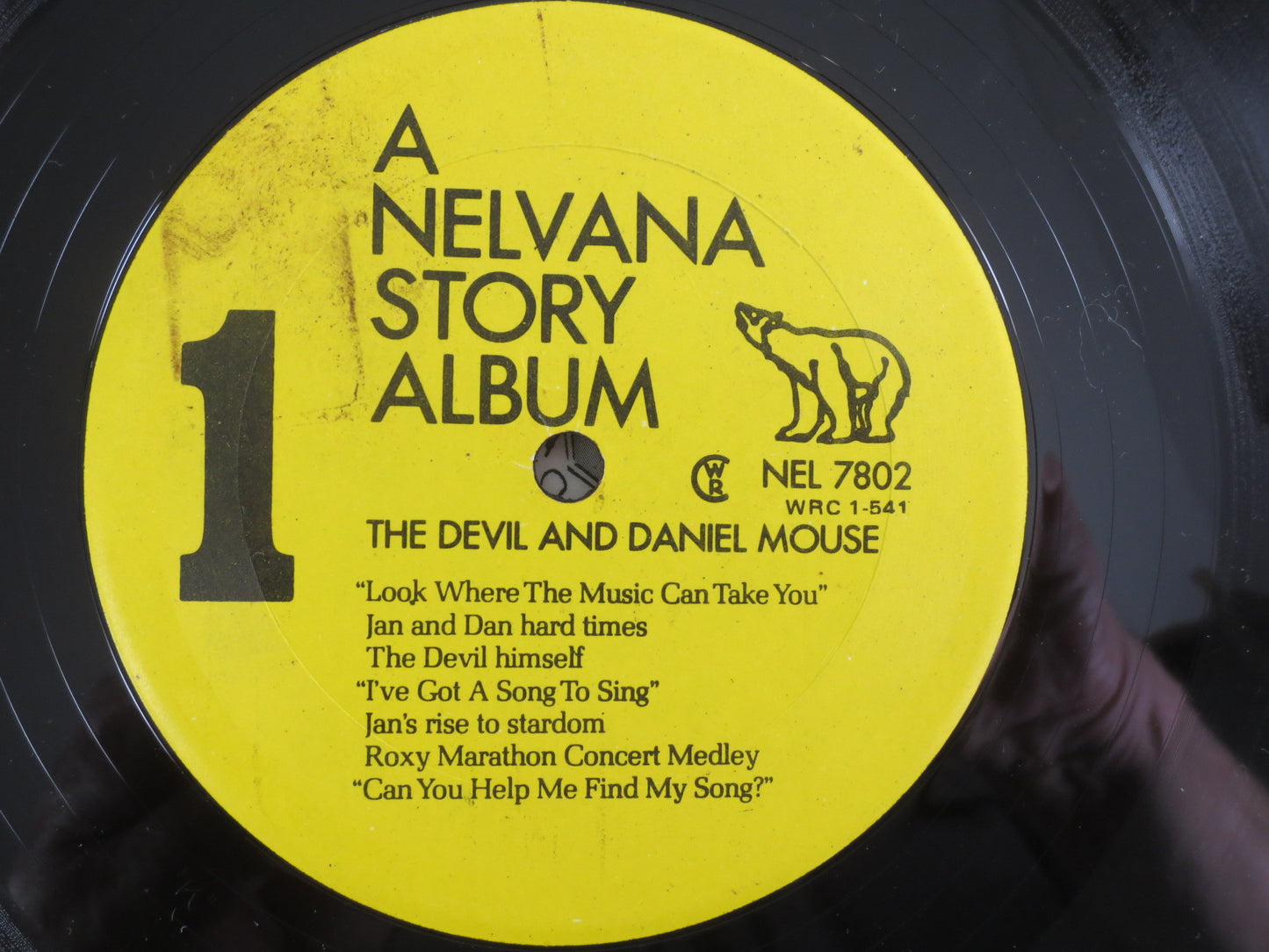 The DEVIL and DANIEL MOUSE, Childrens Records, Kids Records, Kids Albums, lps, Children's Album, John Sebastian, Vintage Record, 1978 Record