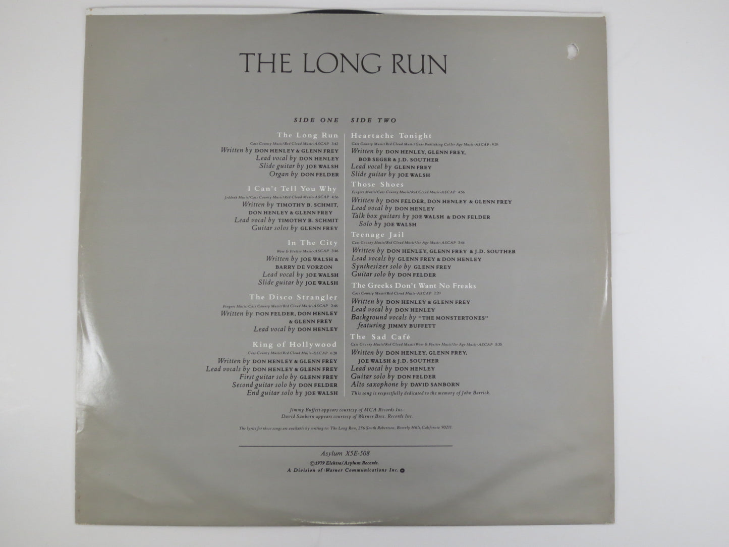 The EAGLES, The LONG Run, The EAGLES Album, Eagles Record, The Eagles Lp, The Eagles Vinyl, The Eagles Songs, Vintage Records, 1979 Record