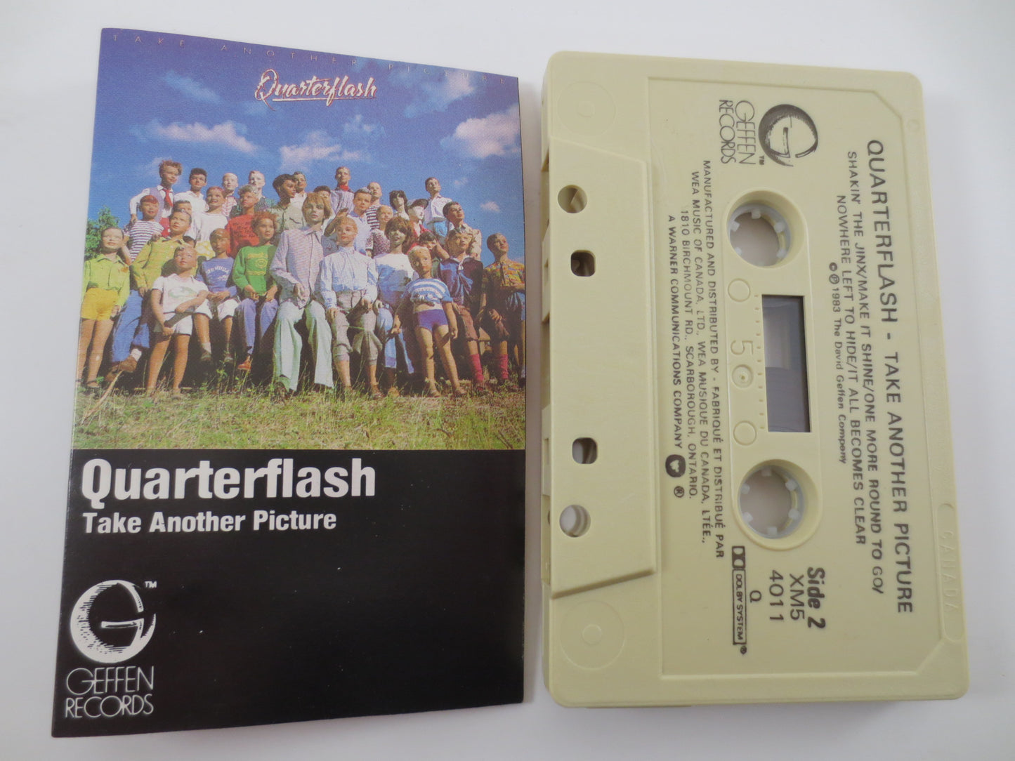 QUARTERFLASH, Take Another PICTURE, QUARTERFLASH Tape, Quarterflash Album, Quarterflash Hits, Rock Lp, Tapes, Cassette Tapes, 1983 Cassette