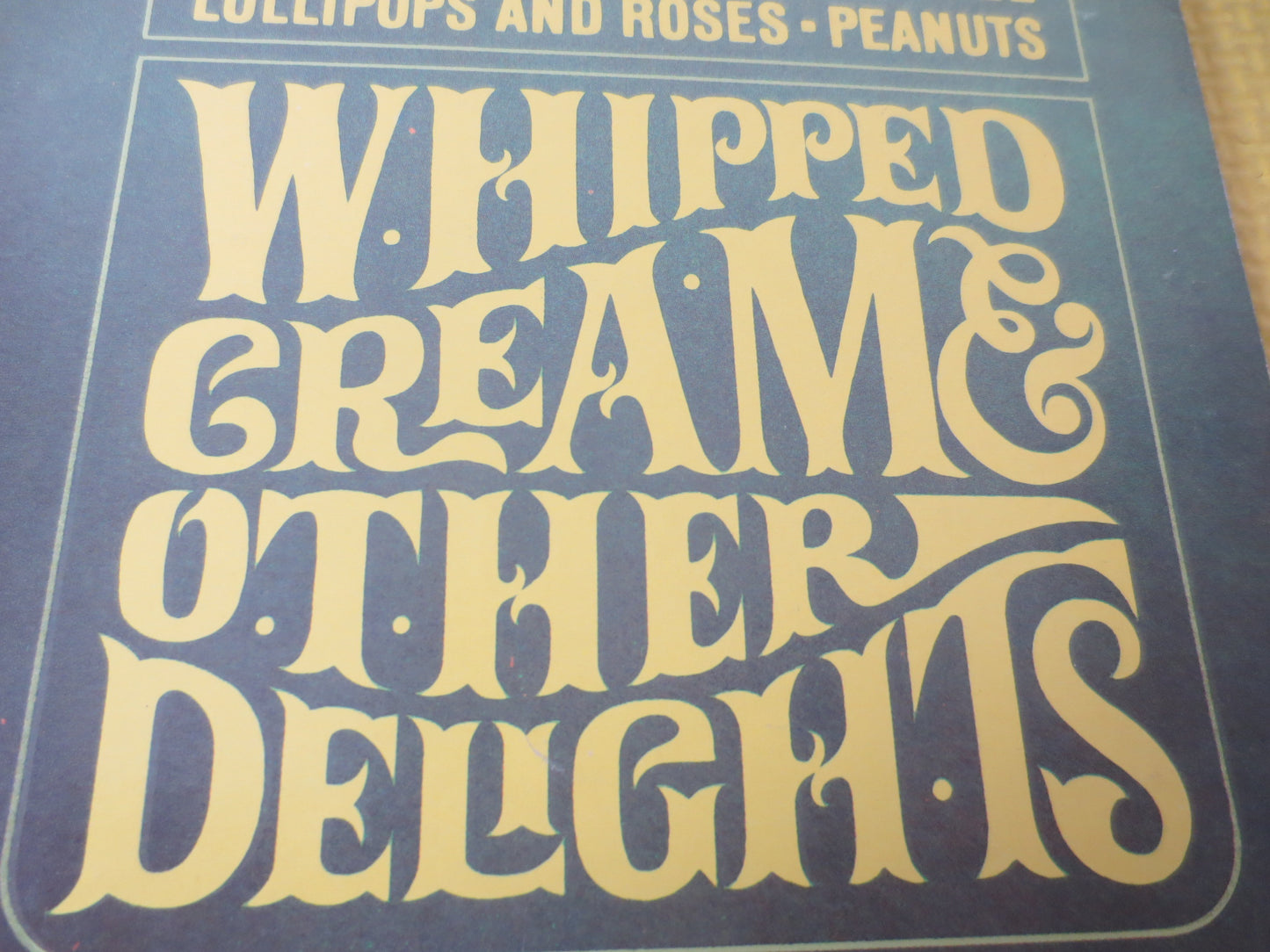 HERB ALPERT, WHIPPED Cream, Herb Alpert Record, Herb Alpert Album, Herb Alpert Vinyl, Herb Alpert Lp, Vintage Vinyl, Vintage Records, 1965 Records