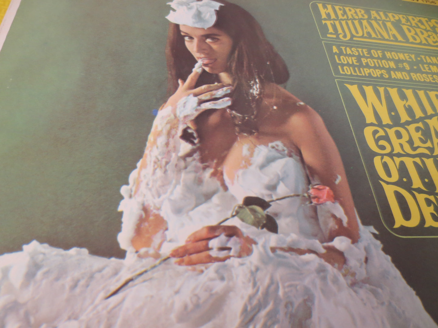 HERB ALPERT, WHIPPED Cream, Herb Alpert Record, Herb Alpert Album, Herb Alpert Vinyl, Herb Alpert Lp, Vintage Vinyl, Vintage Records, 1965 Records