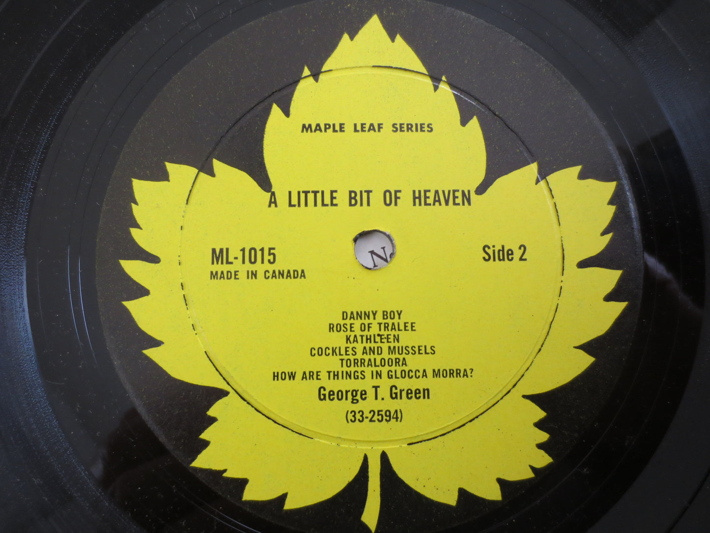 GEORGE T GREEN, IRISH Favorites, Irish Music Record, Irish Songs, Irish Music Albums, Irish Music lps, Irish, Vintage Records, 1967 Records