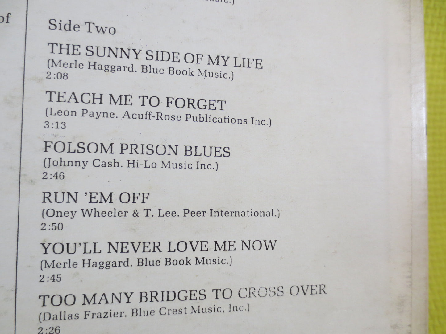 MERLE HAGGARD, Mama TRIED, Country Record, Vintage Vinyl, Merle Haggard Album, Merle Haggard Record, Vinyl, Vintage Records, 1968 Records
