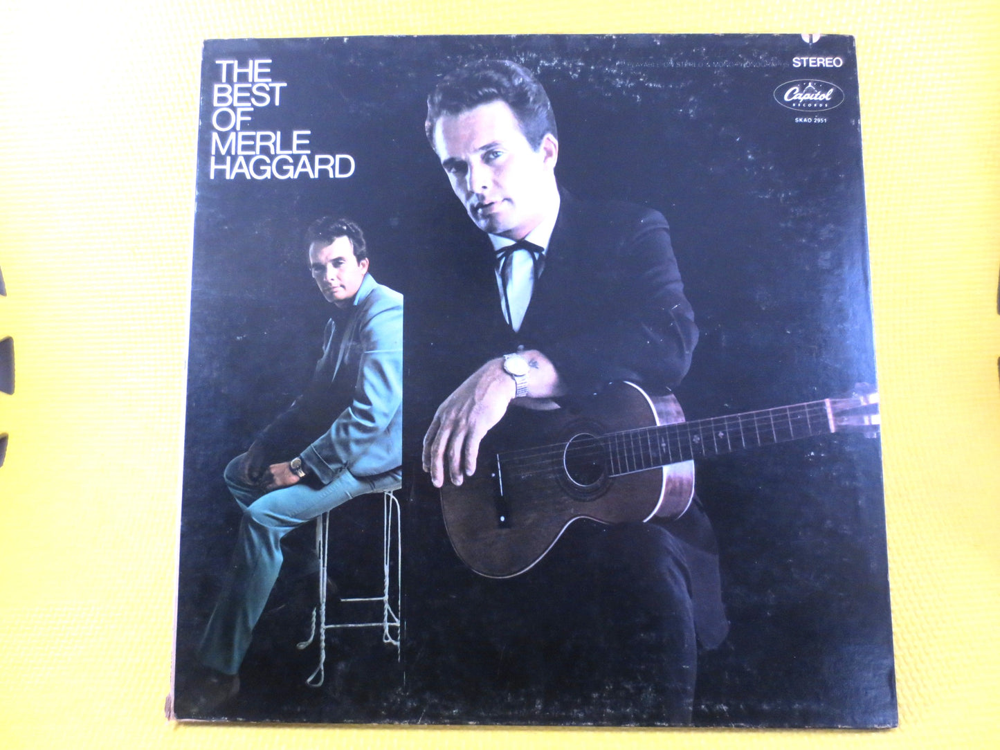 MERLE HAGGARD, GREATEST Hits, Country Record, Vintage Vinyl, Merle Haggard Album, Merle Haggard Record, Vinyl, Vintage Records, 1968 Records