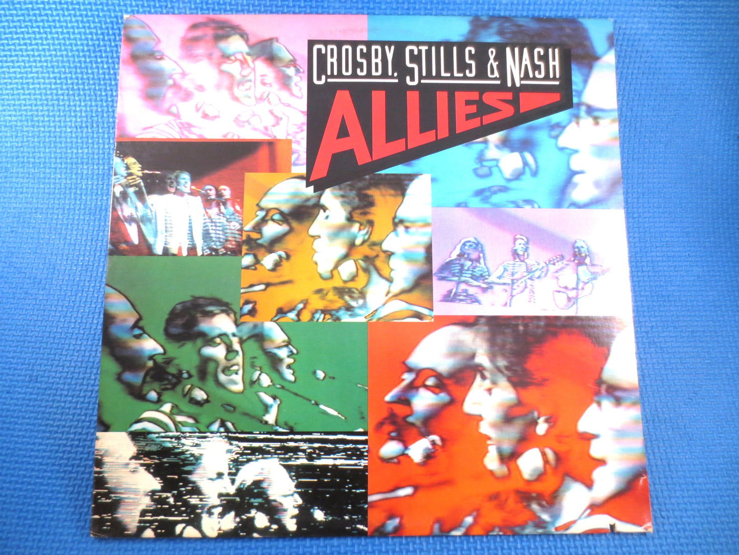 CROSBY STILLS NASH, Allies, David Crosby, Stephen Stills, Graham Nash, Classic Rock Album, Folk Music Record, Vintage Records, 1983 Records