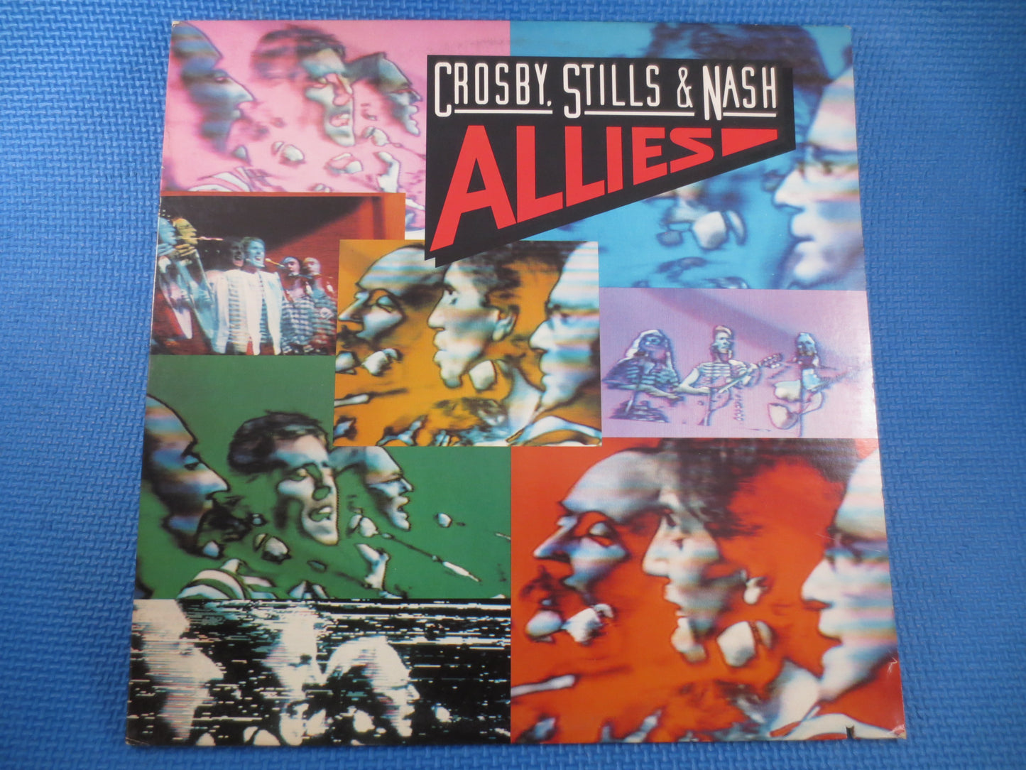 CROSBY STILLS NASH, Allies, David Crosby, Stephen Stills, Graham Nash, Classic Rock Album, Folk Music Record, Vintage Records, 1983 Records