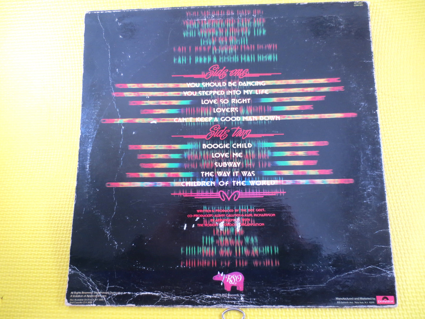 The BEE GEES, CHILDREN of the World, The Bee Gees Album, The Bee Gees Vinyl, The Bee Gees Lp, Vintage Vinyl, Vintage Records, 1976 Records