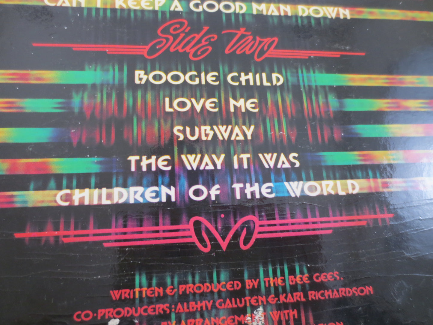 The BEE GEES, CHILDREN of the World, The Bee Gees Album, The Bee Gees Vinyl, The Bee Gees Lp, Vintage Vinyl, Vintage Records, 1976 Records