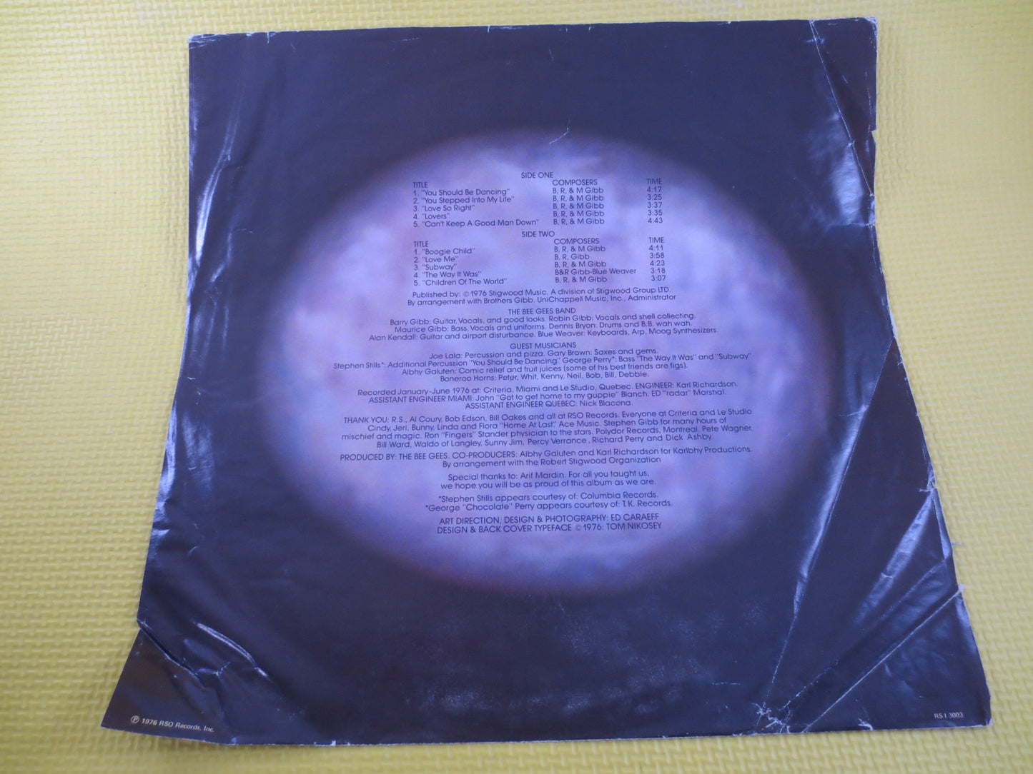 The BEE GEES, CHILDREN of the World, The Bee Gees Album, The Bee Gees Vinyl, The Bee Gees Lp, Vintage Vinyl, Vintage Records, 1976 Records
