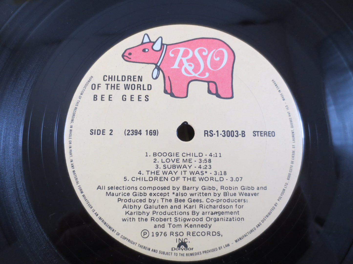 The BEE GEES, CHILDREN of the World, The Bee Gees Album, The Bee Gees Vinyl, The Bee Gees Lp, Vintage Vinyl, Vintage Records, 1976 Records