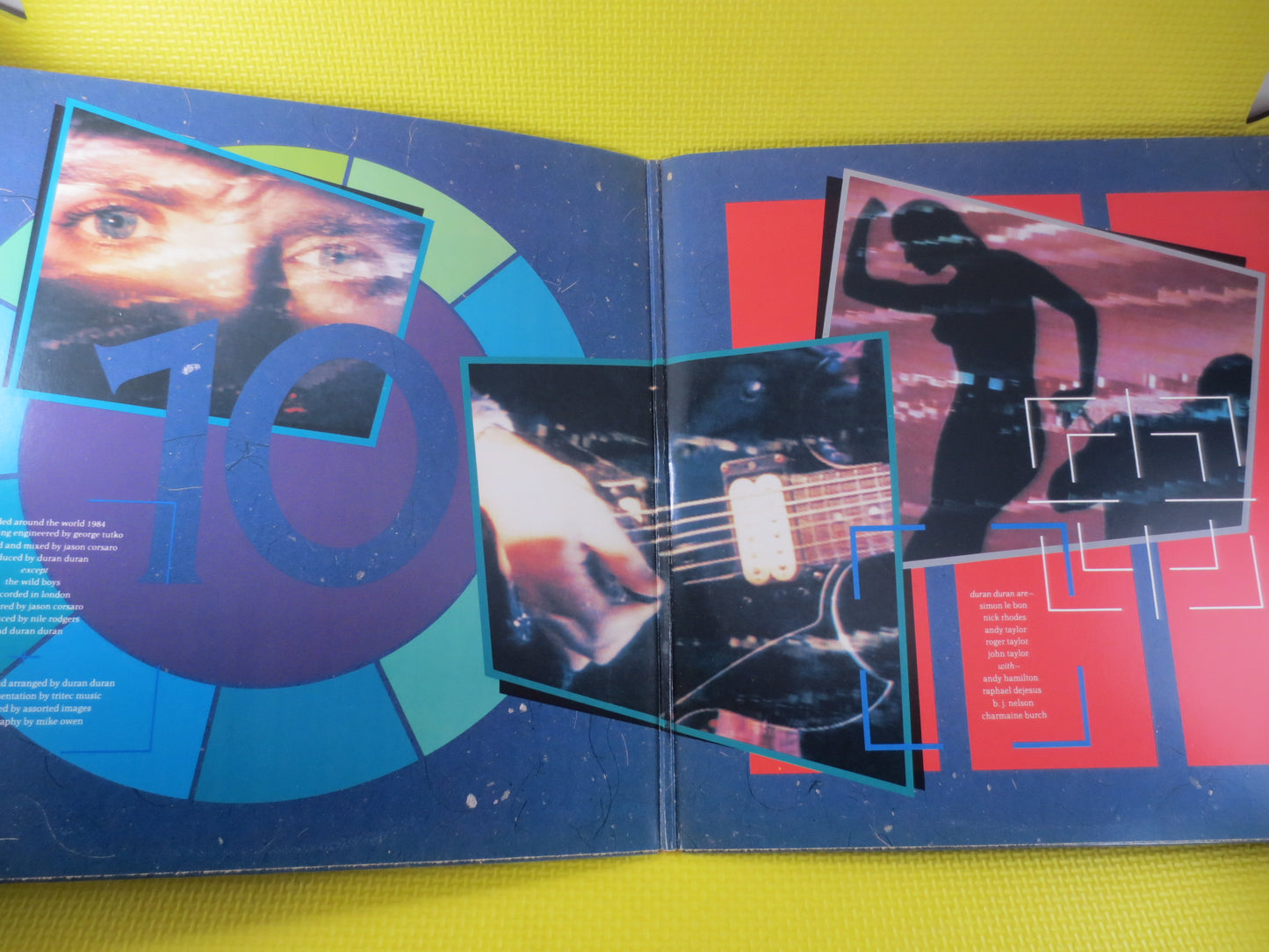 DURAN DURAN, ARENA, Duran Duran Ep, Duran Duran Records, Duran Duran lps, Duran Duran Live, Duran Duran Hits, Vintage Records, 1984 Records