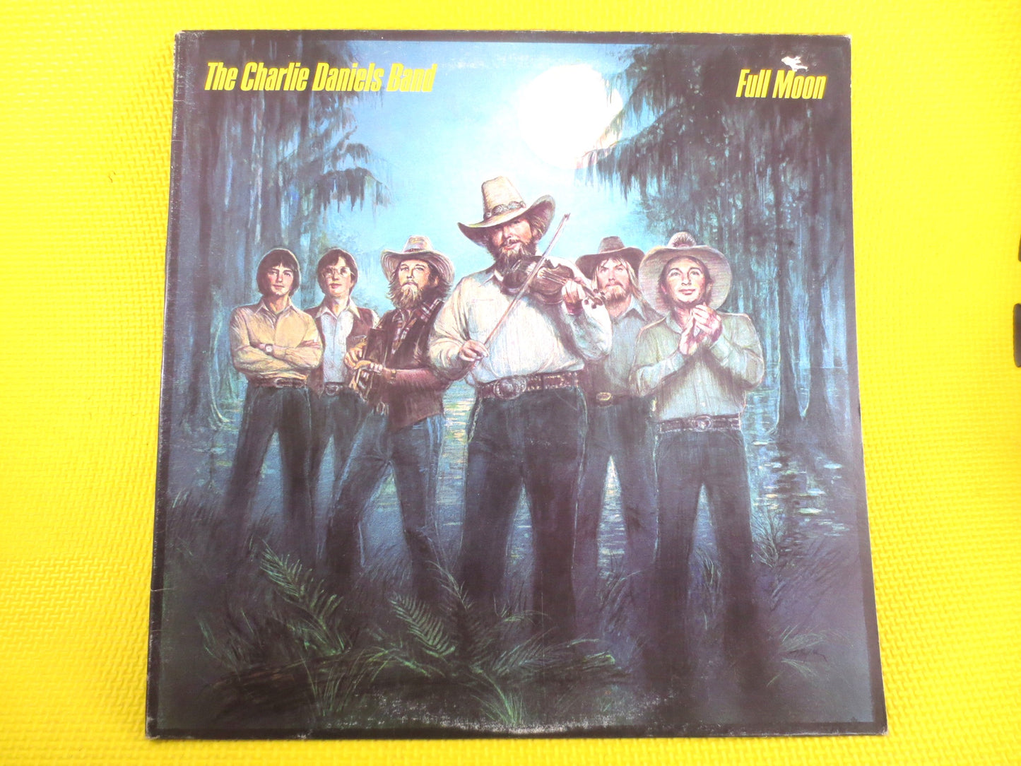 The CHARLIE DANIELS BAND, Full Moon, Charlie Daniels Lp, Country Records, Charlie Daniels Hits, Vintage Vinyl, Vintage Records, 1980 Records