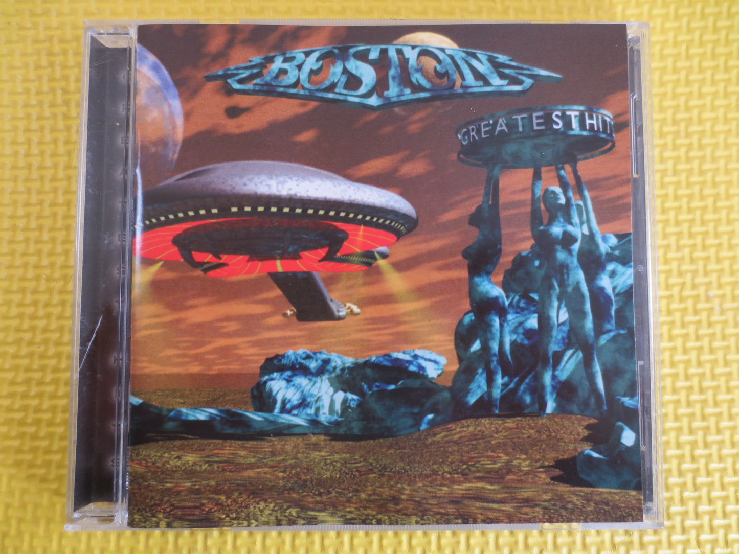 BOSTON, BOSTON Cd, Boston GREATEST Hits, Rock Cds, Music Cd, Boston Songs, Boston Album, Boston Hits, 70's Rock Cds, Vintage Cd, 1985 Compact Discs