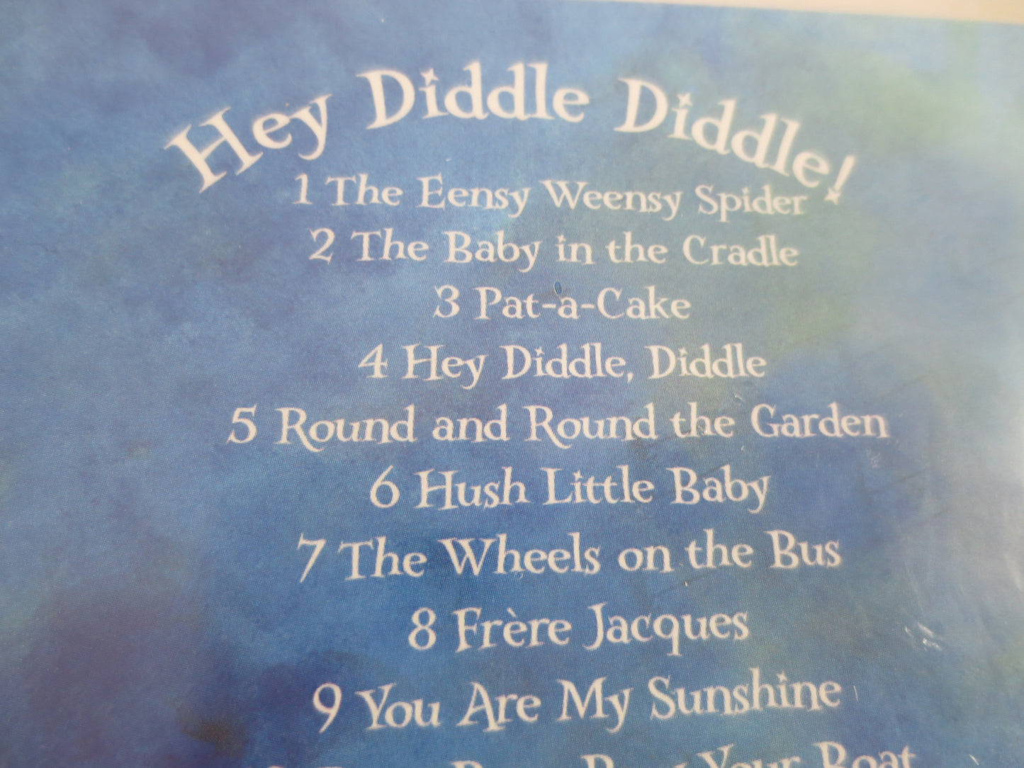 Hey DIDDLE DIDDLE, Factory SEALED, Rhymes, Kids Cd, Lullabies Cd, Kids Compact Disc, Childrens Cd, Childrens Music, Kids Music Cd, Baby Cd