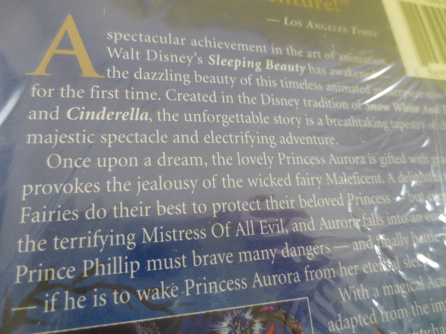 SLEEPING BEAUTY, Rare Vhs 11823, MASTERPIECE Collection, Walt Disney Vhs, Kids Vhs, Walt Disney Film, Classic Kids Vhs, Walt Disney Movie