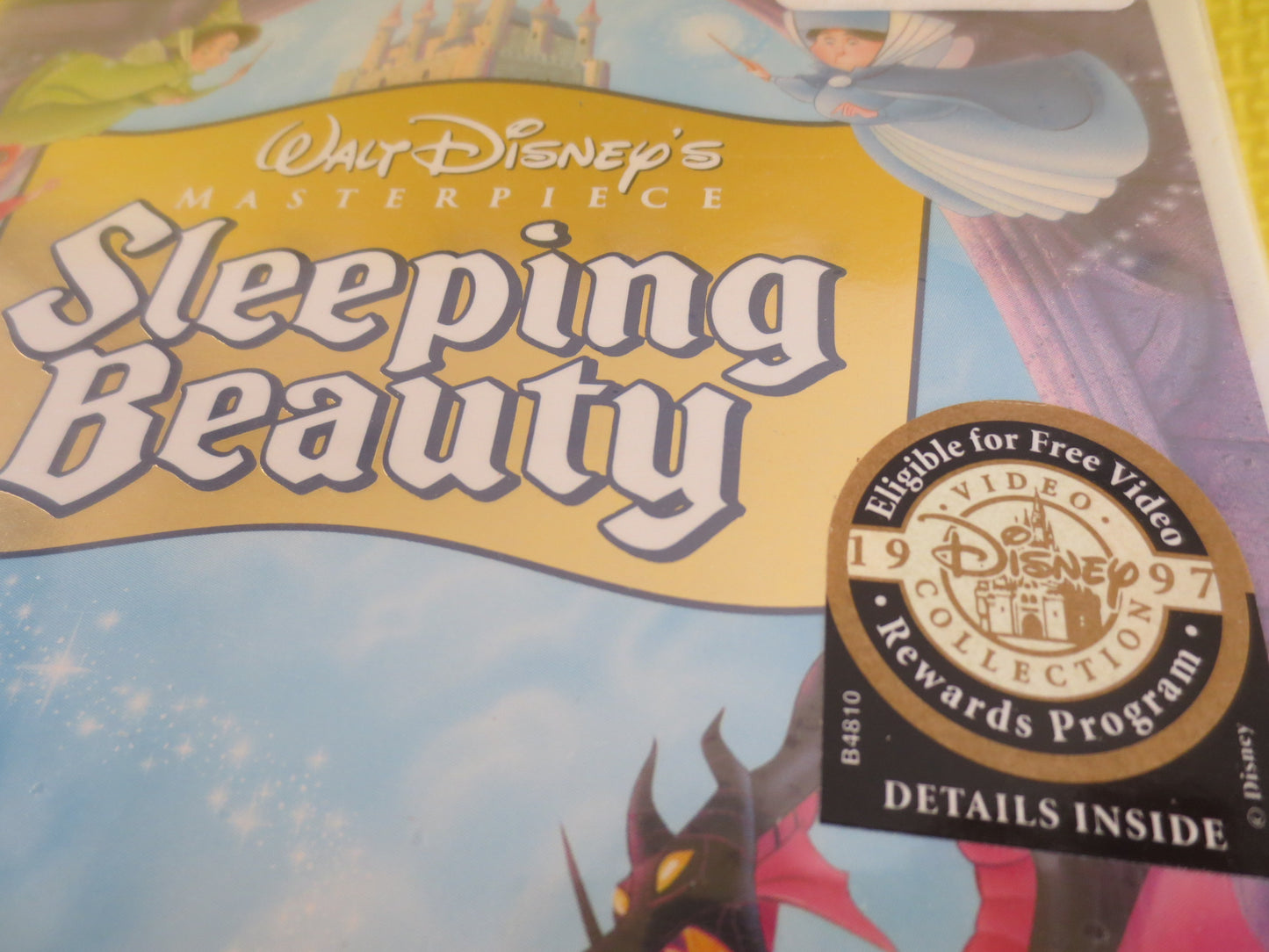 SLEEPING BEAUTY, Rare Vhs 11823, MASTERPIECE Collection, Walt Disney Vhs, Kids Vhs, Walt Disney Film, Classic Kids Vhs, Walt Disney Movie
