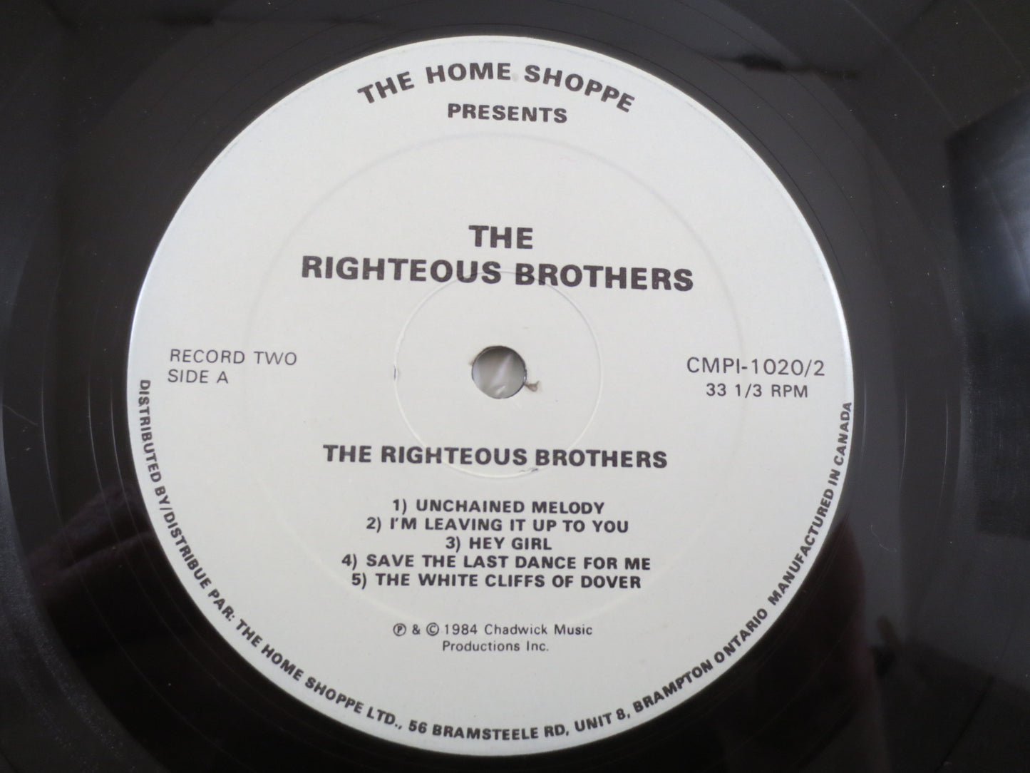 The RIGHTEOUS BROTHERS, GREATEST Hits, 2 Records, Pop Music Record, Pop Music Album, 60s Music, 60s Record, Lps, Vintage Lp, 1984 Records