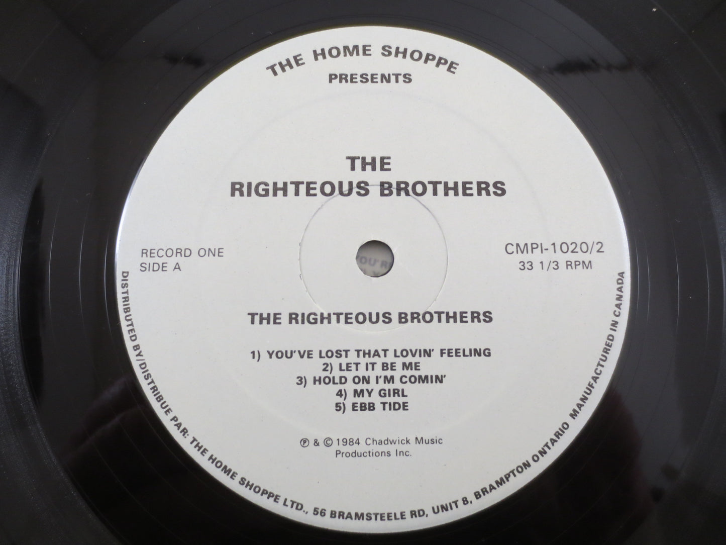 The RIGHTEOUS BROTHERS, GREATEST Hits, 2 Records, Pop Music Record, Pop Music Album, 60s Music, 60s Record, Lps, Vintage Lp, 1984 Records