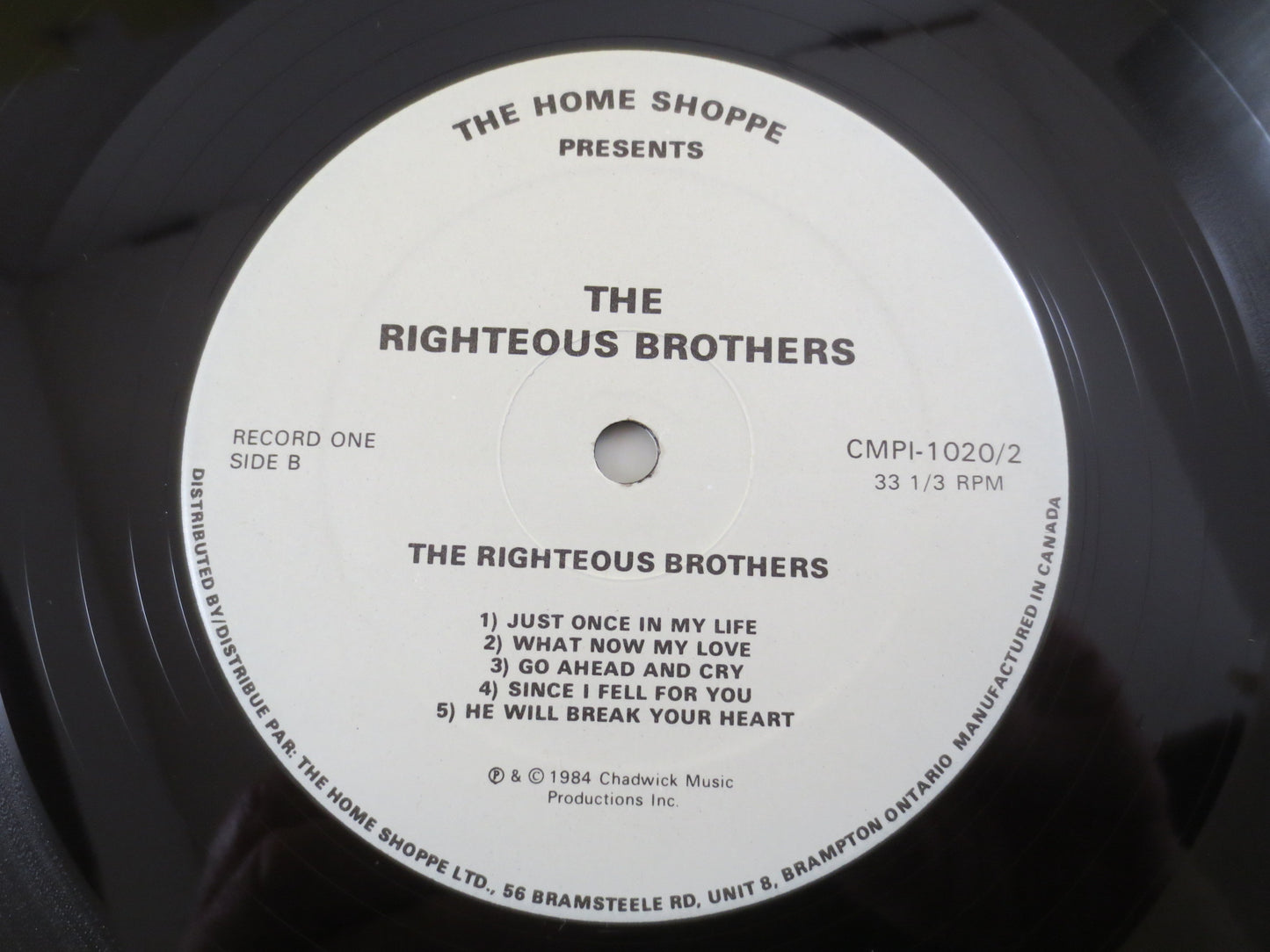 The RIGHTEOUS BROTHERS, GREATEST Hits, 2 Records, Pop Music Record, Pop Music Album, 60s Music, 60s Record, Lps, Vintage Lp, 1984 Records