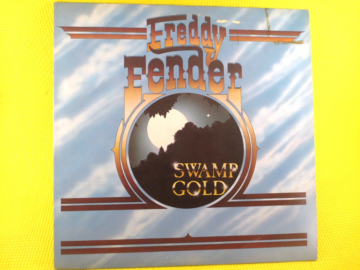 FREDDIE FENDER, Swamp GOLD, Freddie Fender Album, Freddie Fender Lp, Freddy Fender Album, Country Lp, Vinyl Lp, Vintage Records, 1978 Record