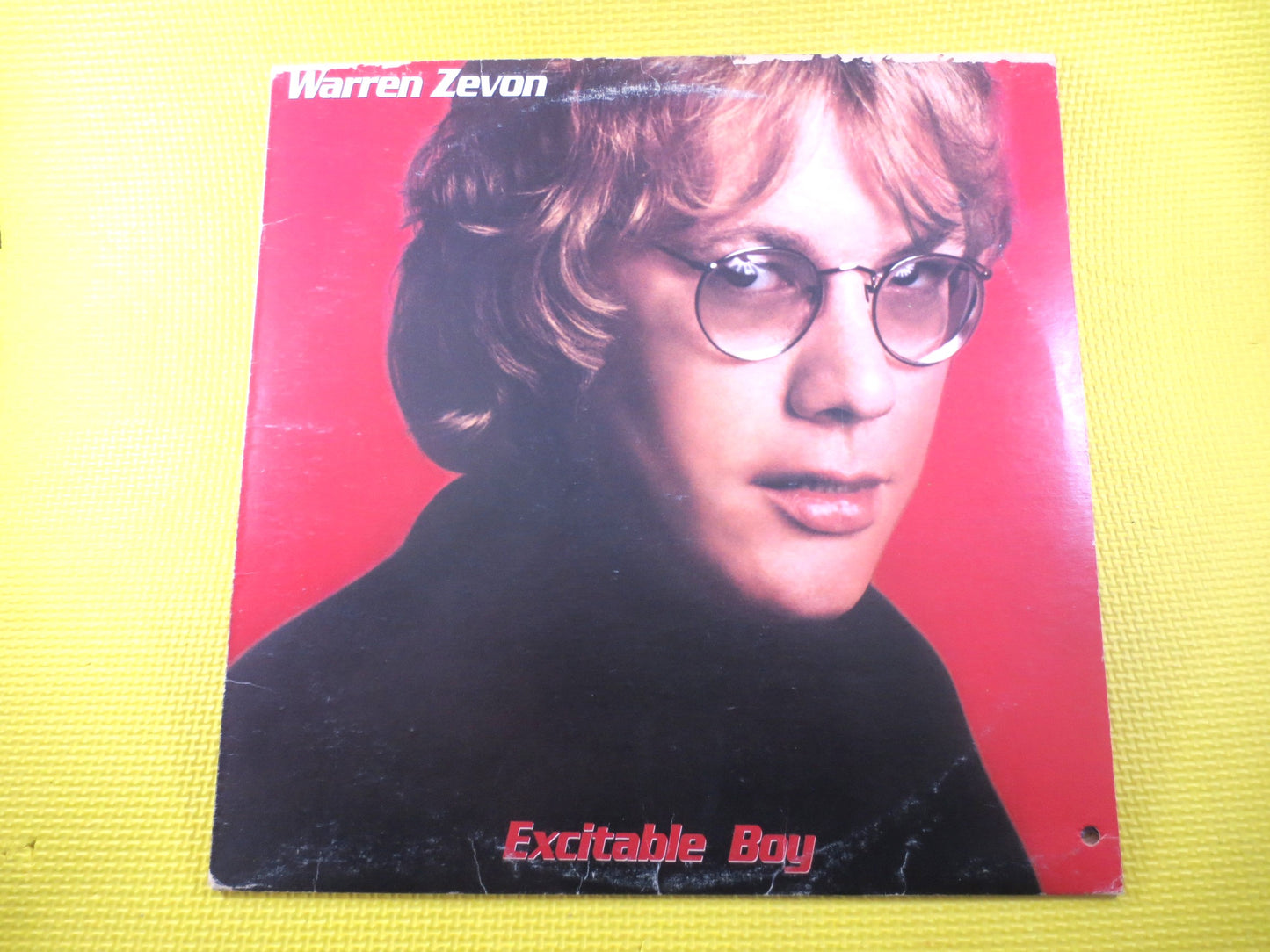 WARREN ZEVON, EXCITABLE Boy, Werewolves of London, Warren Zevon Record, Vintage Vinyl, Warren Zevon Album, Warren Zevon Lp, Lp, 1978 Records
