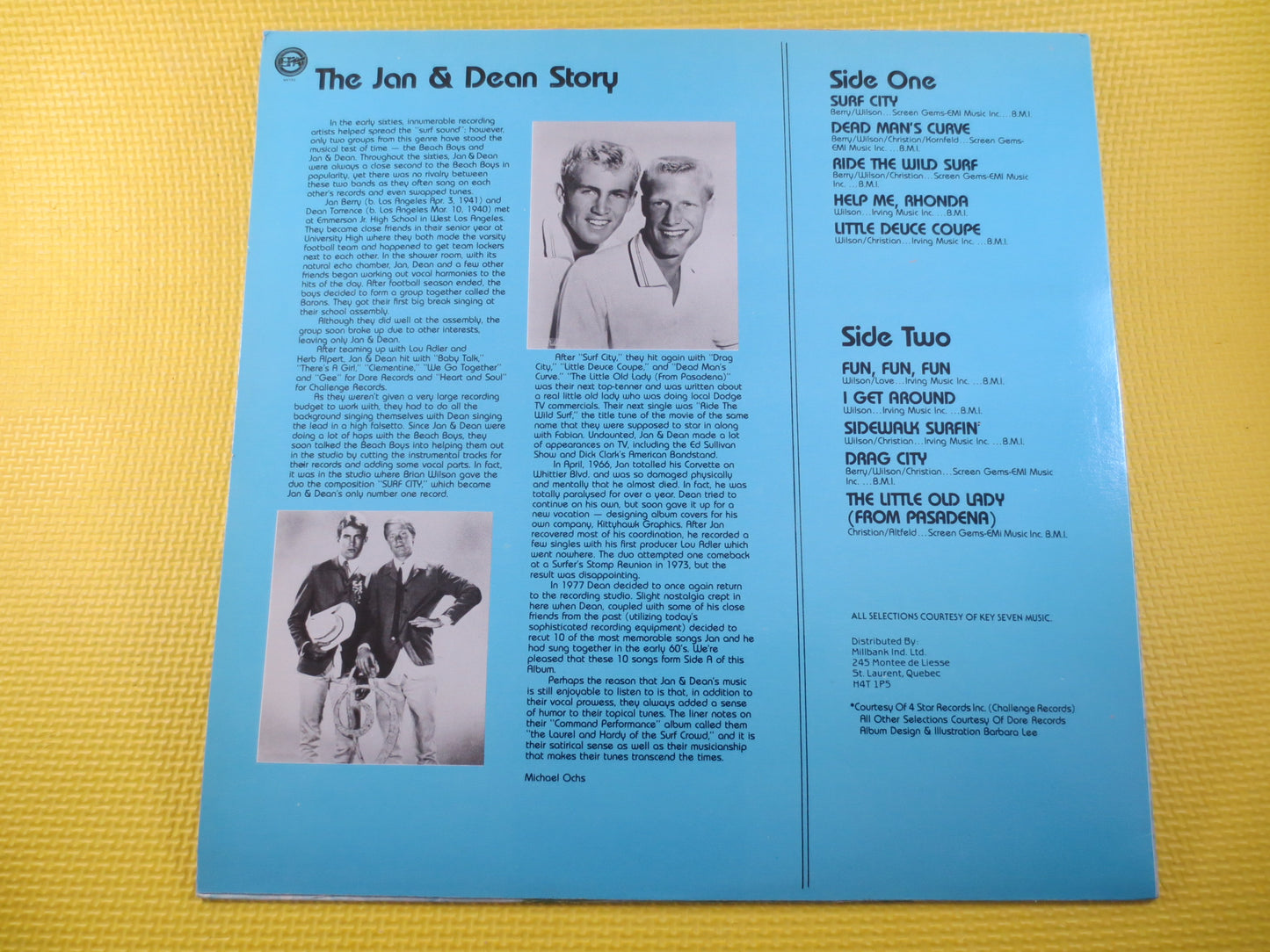 JAN and DEAN Record, SURF Record, Jan and Dean Album, Jan and Dean Vinyl, Jan and Dean Lp, Vintage Vinyl, Lps, Vintage Records, 1977 Records