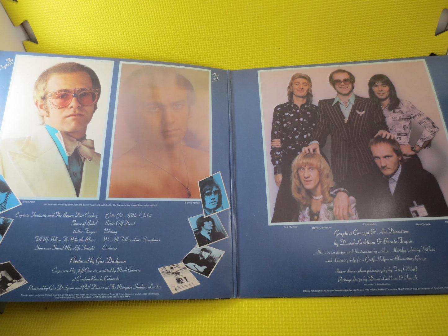 ELTON JOHN, Captain FANTASTIC, Elton John Record, Elton John Album, Elton John Lp, Vinyl Records, Vinyl, lps, Vintage Records, 1975 Records